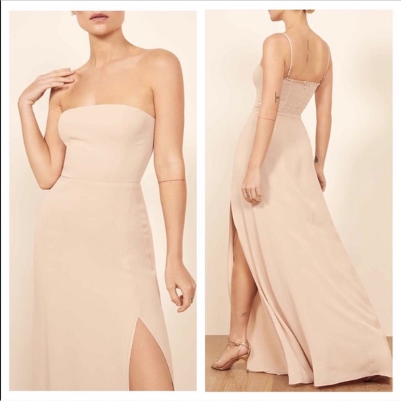 Aritiza Babaton Blush Maxi Dress (reformation) - Picture 3 of 4